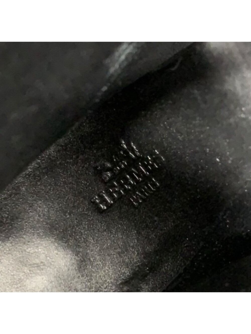 Hermes Hanae Boots Short Shoes Suede Leather Black - Picture 7 of 9